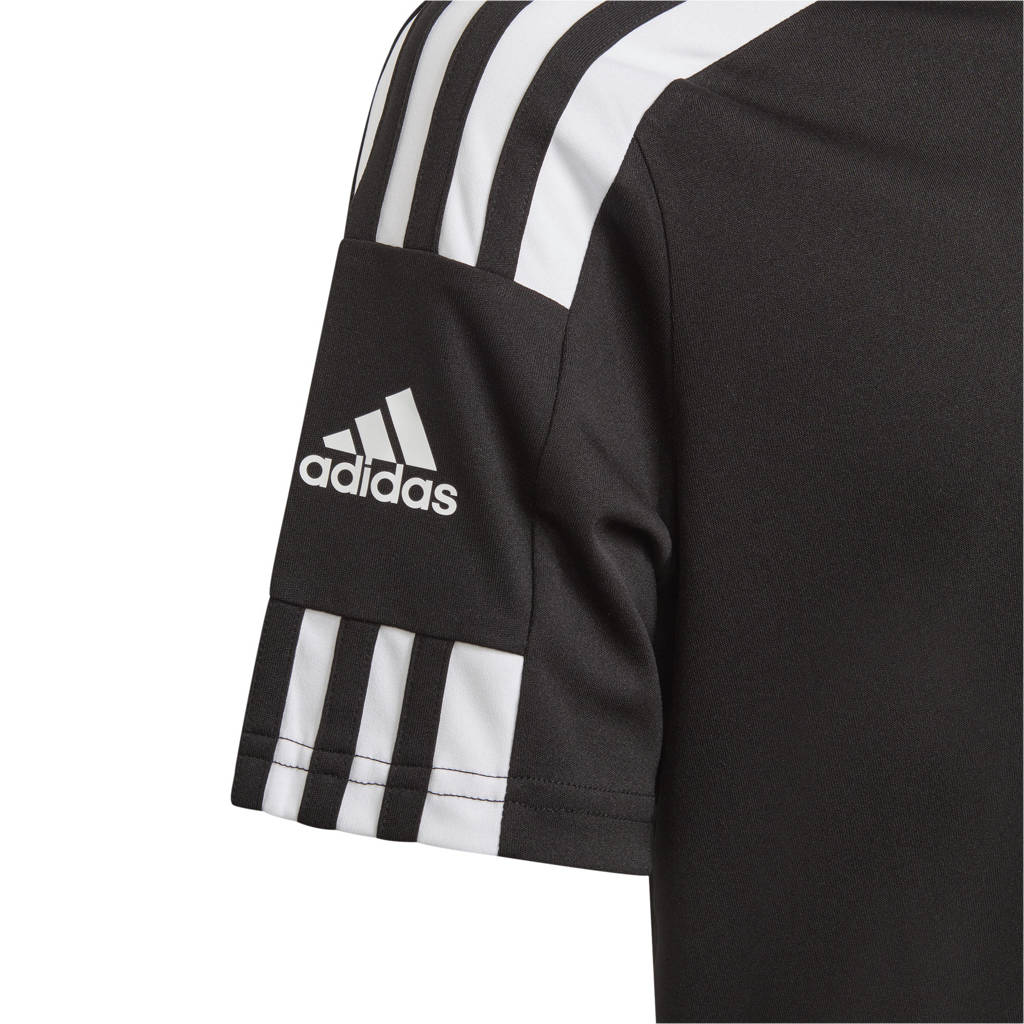 adidas junior voetbalshirt Squadra 21 zwart/wit