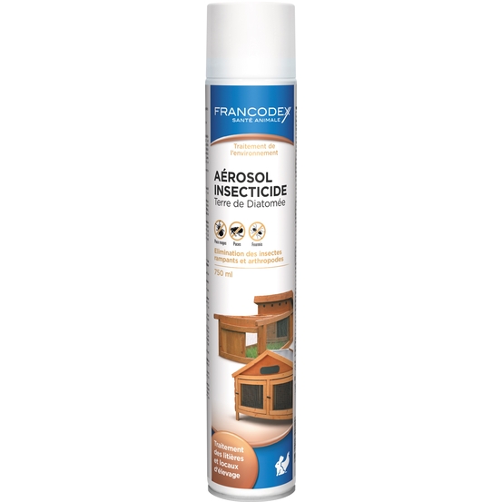 Aérosol insecticide: Terre de Diatomée, 750ml