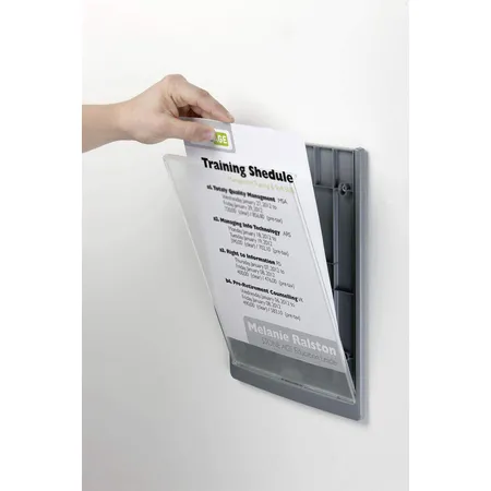 Durable 486737 Türschild Click Sign A4, graphit