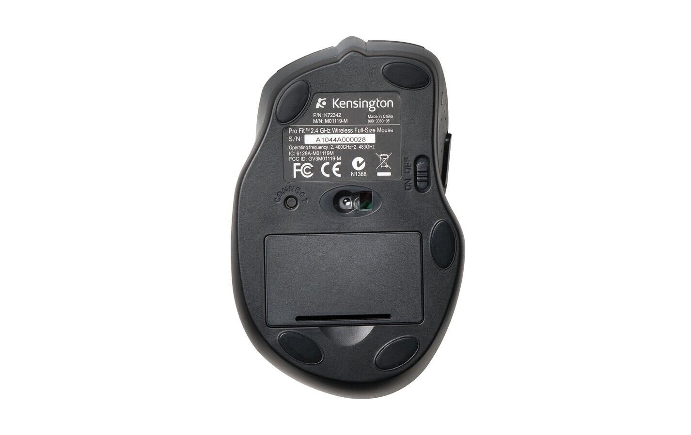 Maus Pro Fit Wireless Full-SizeKabellose Maus in voller Grösse mit einstellbaren dpi-Einstellungen