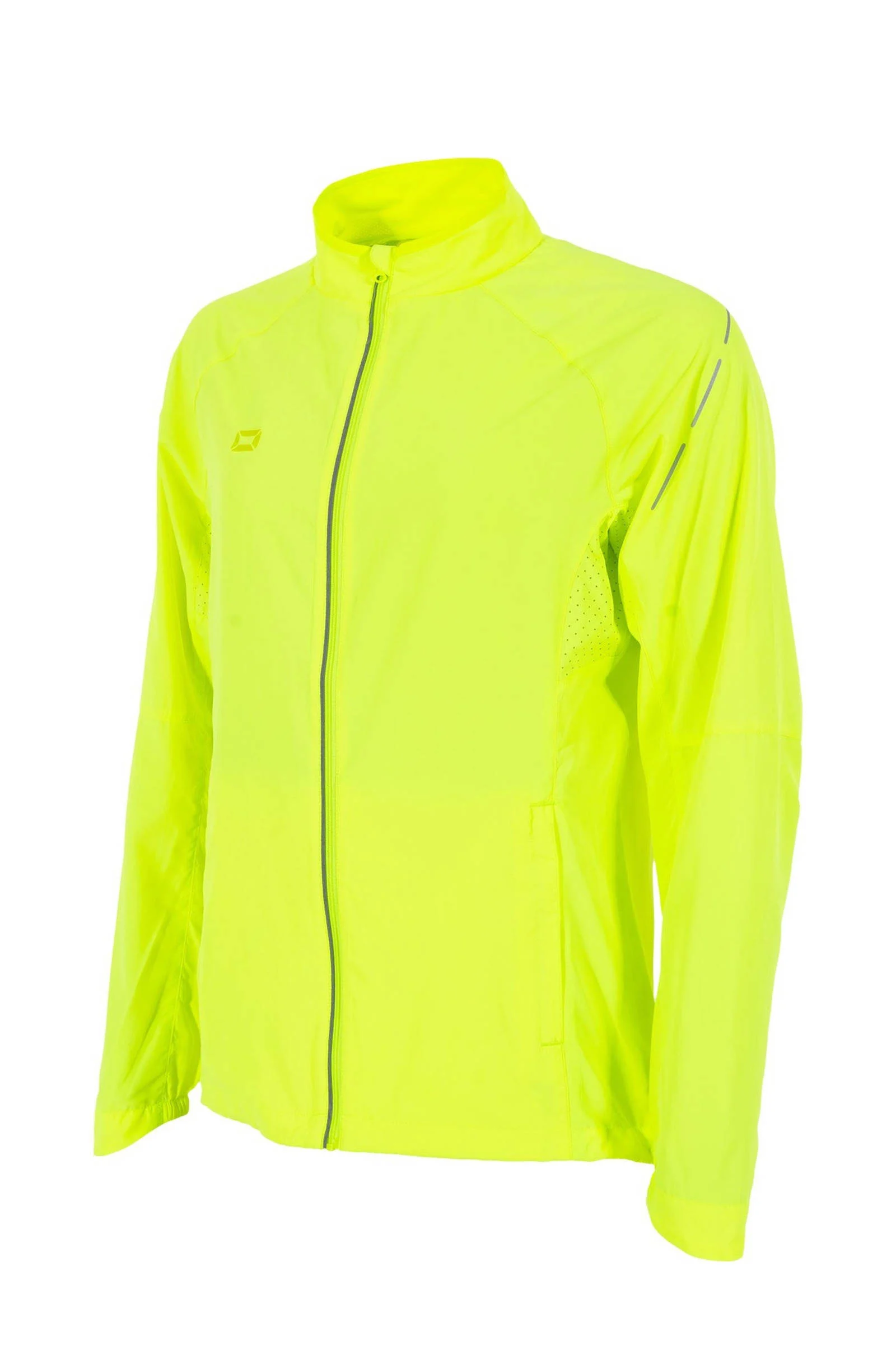 Stanno hardloopjack neon geel