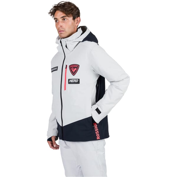 Veste de ski ROSSIGNOL HERO BLACKSIDE JKT M SOFT GREY