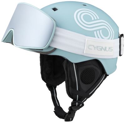 CygnusSki Helmet Set - hellblau
