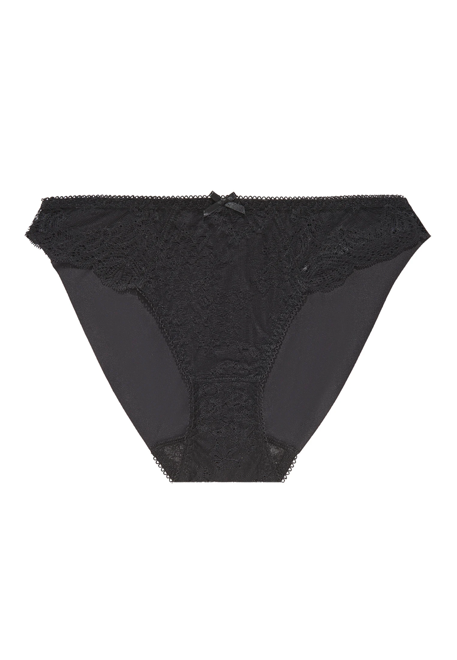 DANSE DES SENS - Culotte dos opaque brésilienne | Noir