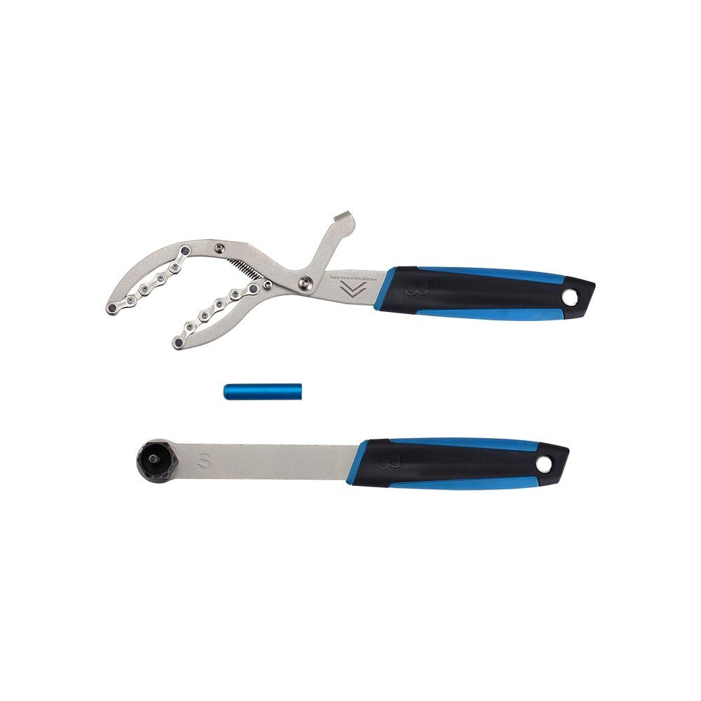 BBB Cycling CassetteRemover Set BTL-194 Zilver