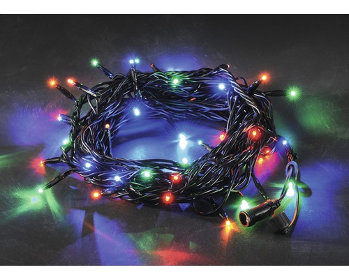 LED-buitenverlichtingssysteem uitbreiding 50s Konstsmide veelkleurig 5,00 m zwarte kabel