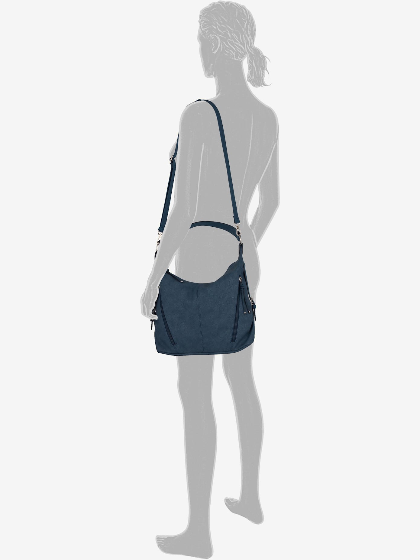Sac hobo synthétique facile à entretenir