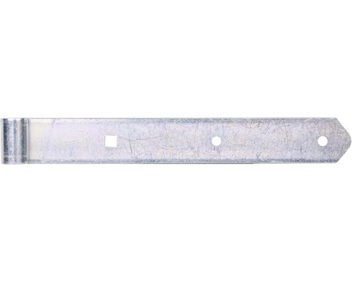 Scharnier type 6 rechte vorm, middelzwaar, 300 x 13 x 40 mm, verzinkt, dikfilm gepassiveerd