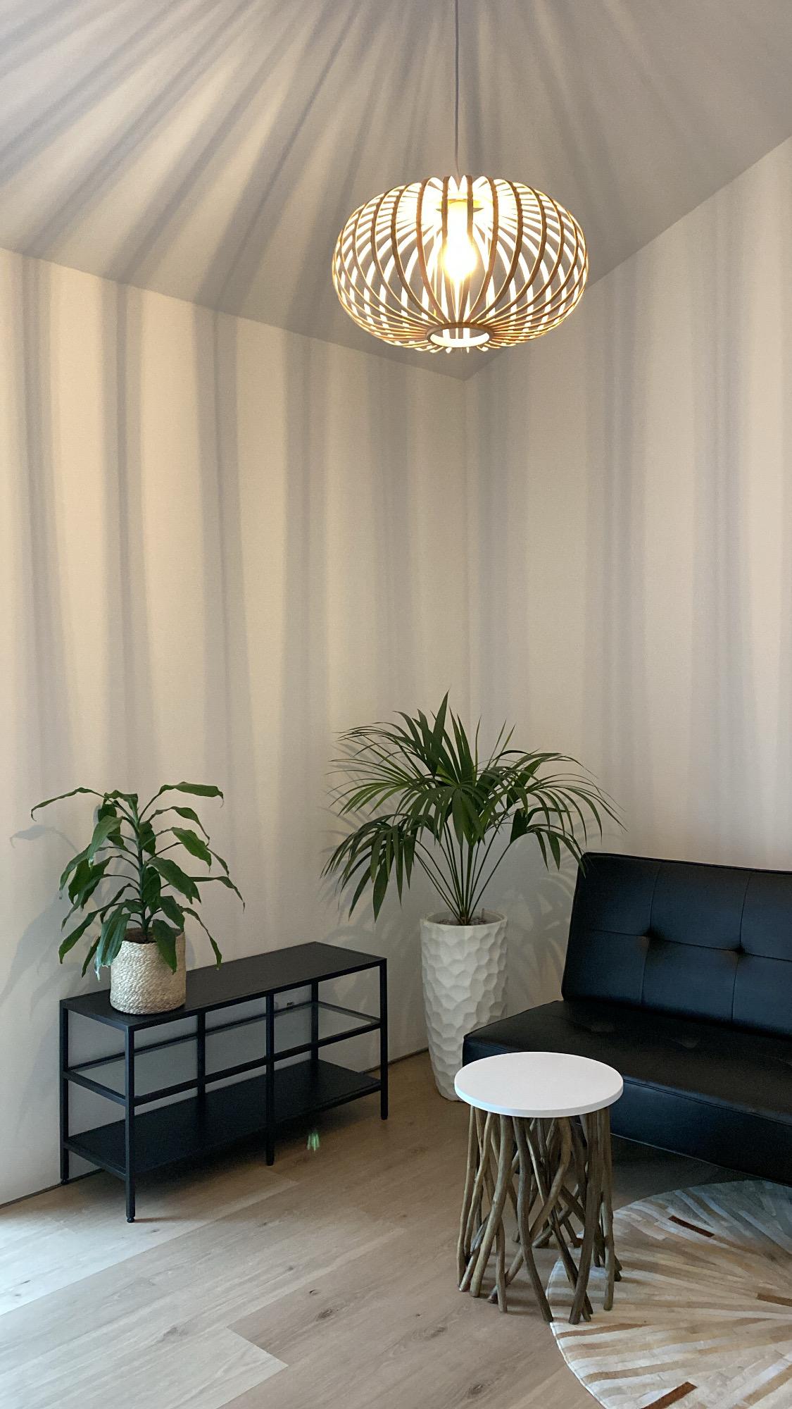 Hanglamp HAVEL Bamboehout Lichtbruin