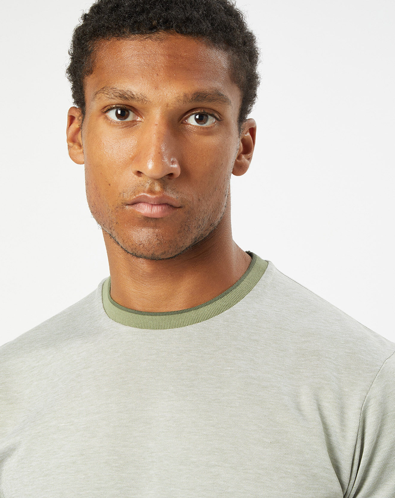 Hackett London T-Shirt en Maille piquée kaki