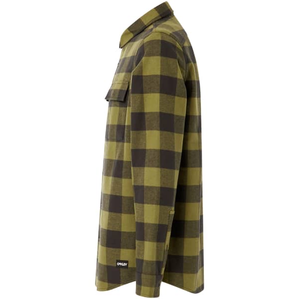 Chemise OAKLEY BEAR COZY FLANNEL NEW DK BRUSH/FERN CHECK
