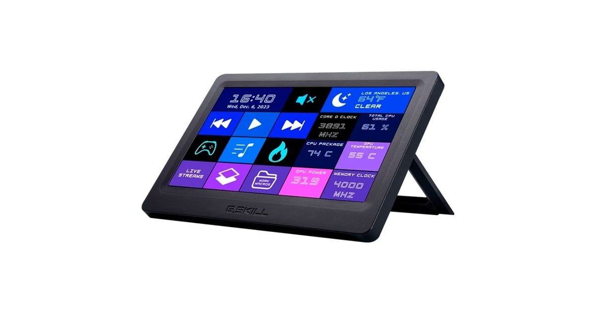 G.SkillWigiDash gaming keypad  (Zwart)