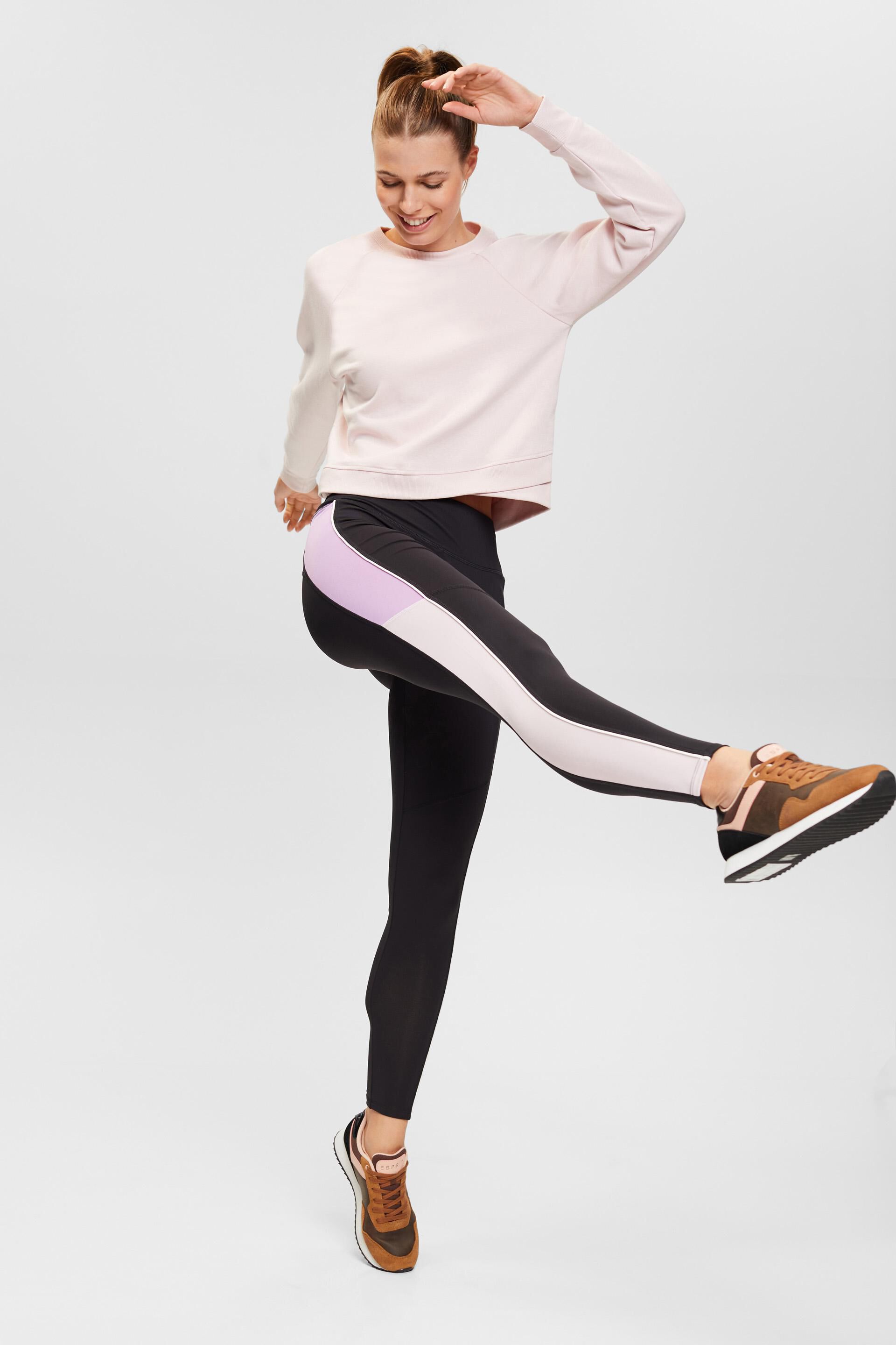 Leggings à effet colour blocking