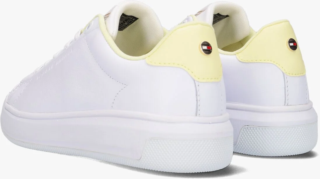 TOMMY HILFIGER witte tommy hilfiger lage sneakers lowcut cupsole