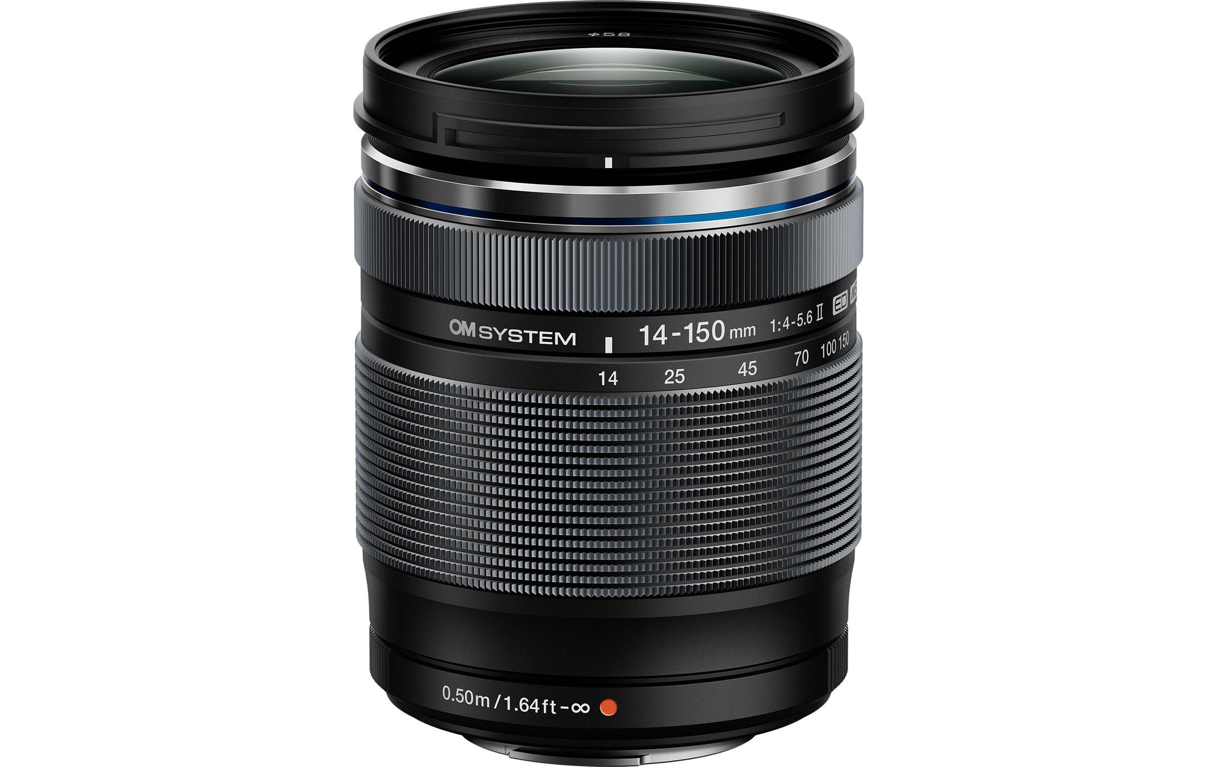 Zoomobjektiv M.Zuiko 14-150 mm F/4.0-5.6 II MFT<br>Vielseitiges All-in-One-Objektiv
