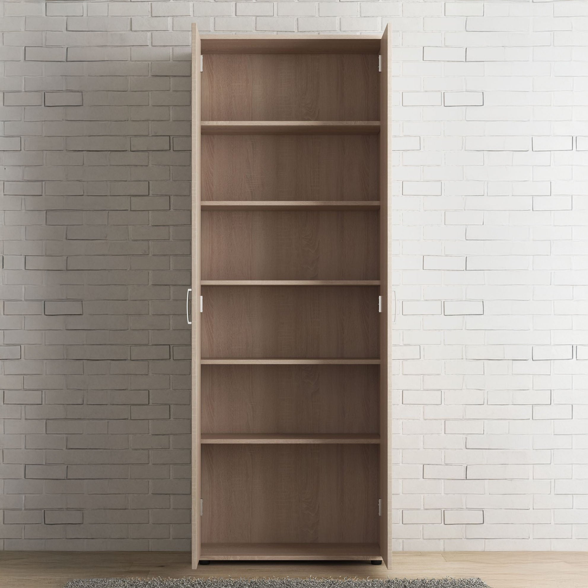 Meubella - Schoenenkast Odette - Licht eiken - 70 cm