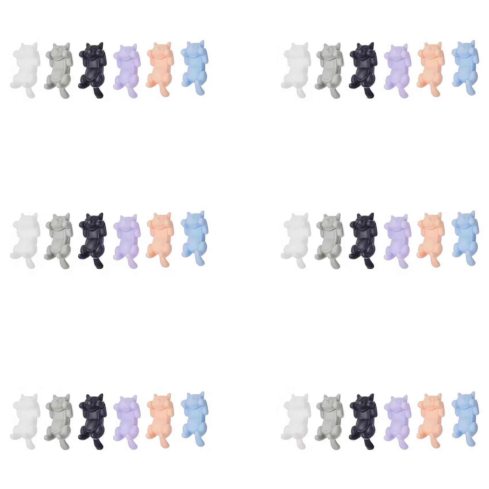 MY DRINK Glasmarker Katzen 4er-Set