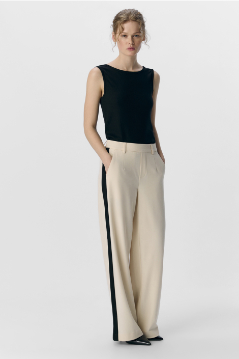 Object beige dames broek