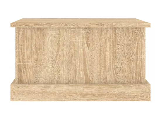 Boîte de rangement chêne sonoma 50x30x28 bois d'ingénierie