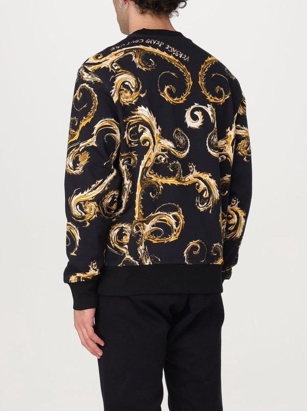 Versace Jeans Couture - Hoodie - Zwart - Heren