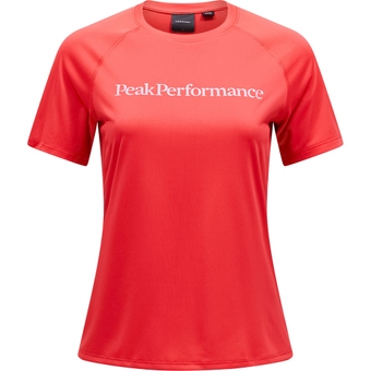 Peak Performance Active T-Shirt Brilliant Red Damen