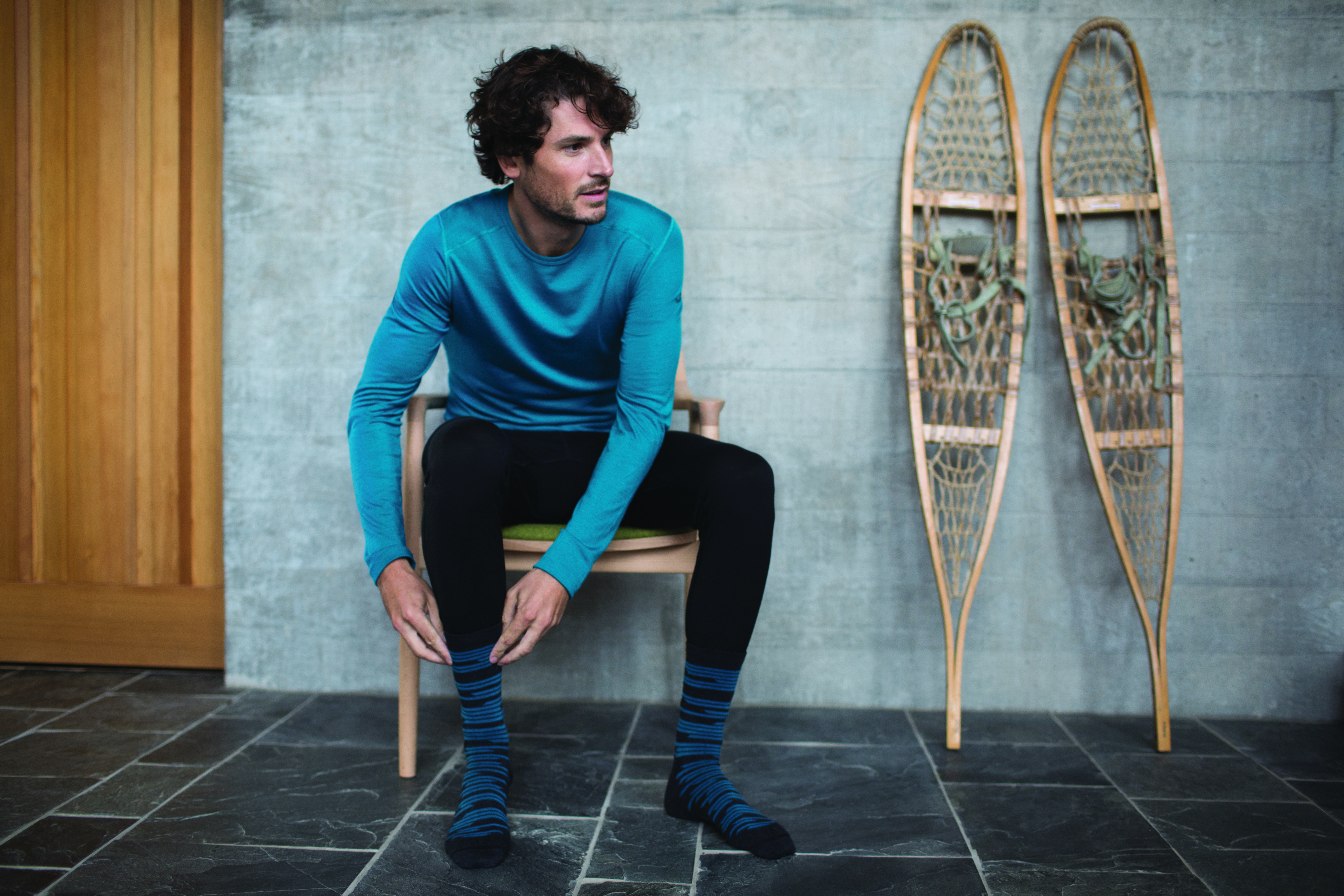 Men Merino 200 Oasis LS Crewe