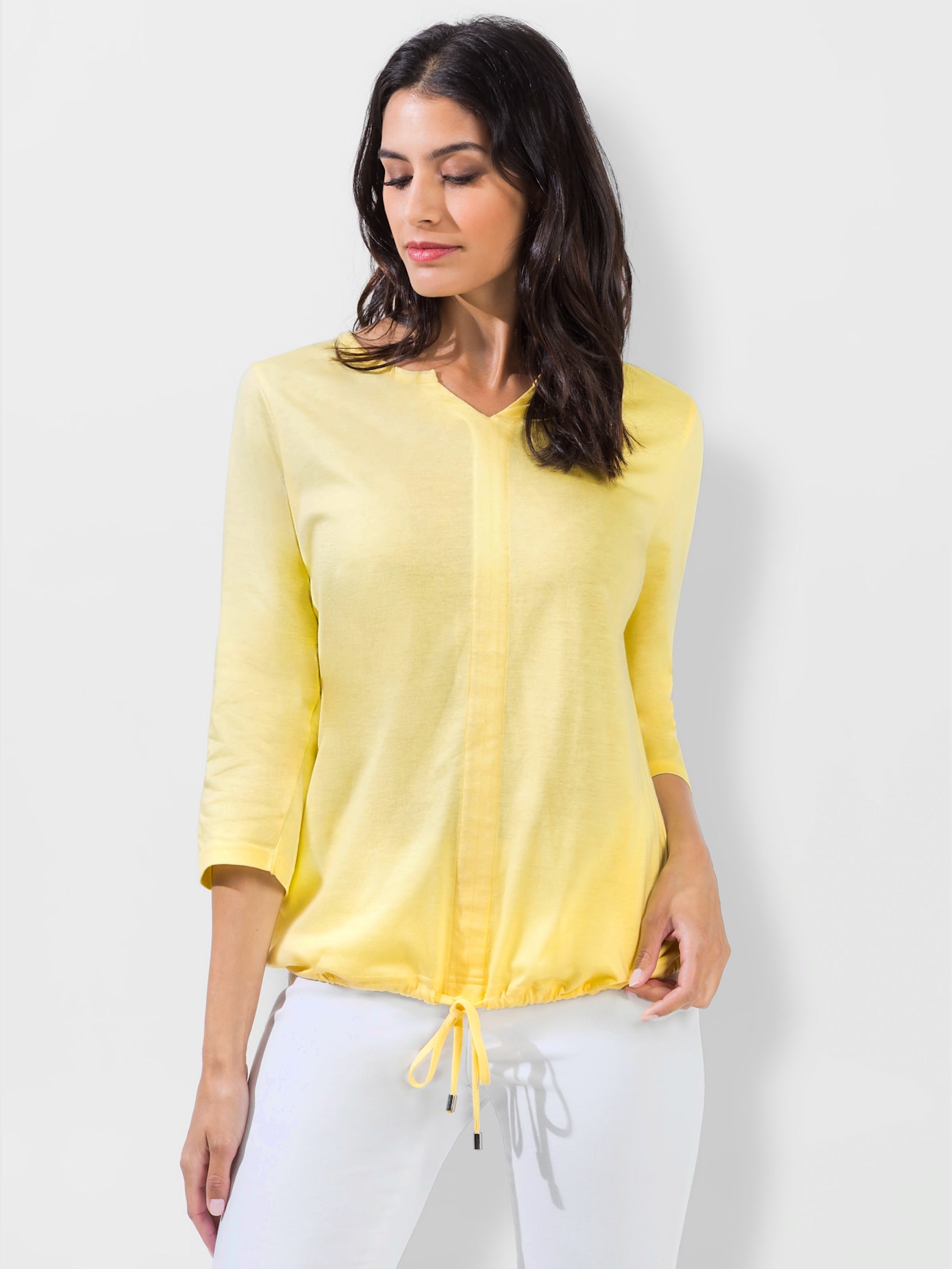 T-shirt à manches 3/4 50% coton