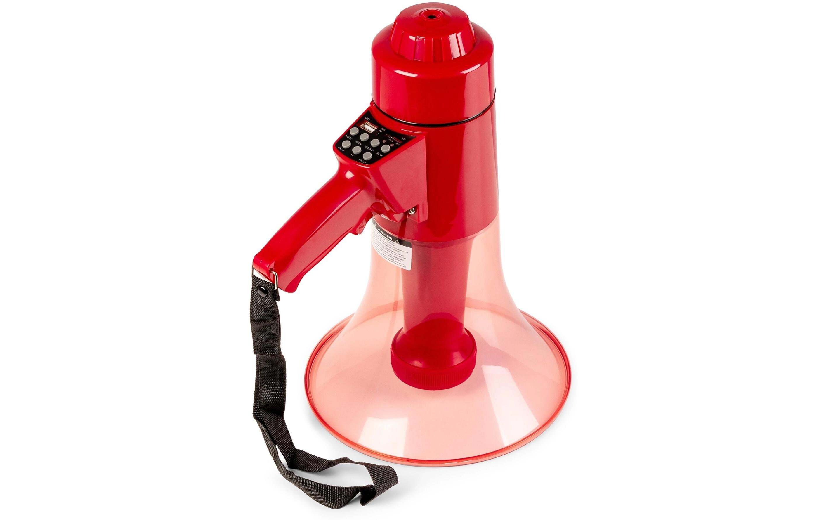 Megaphon MEG050Megaphon mit 50W Leistung und LED Licht