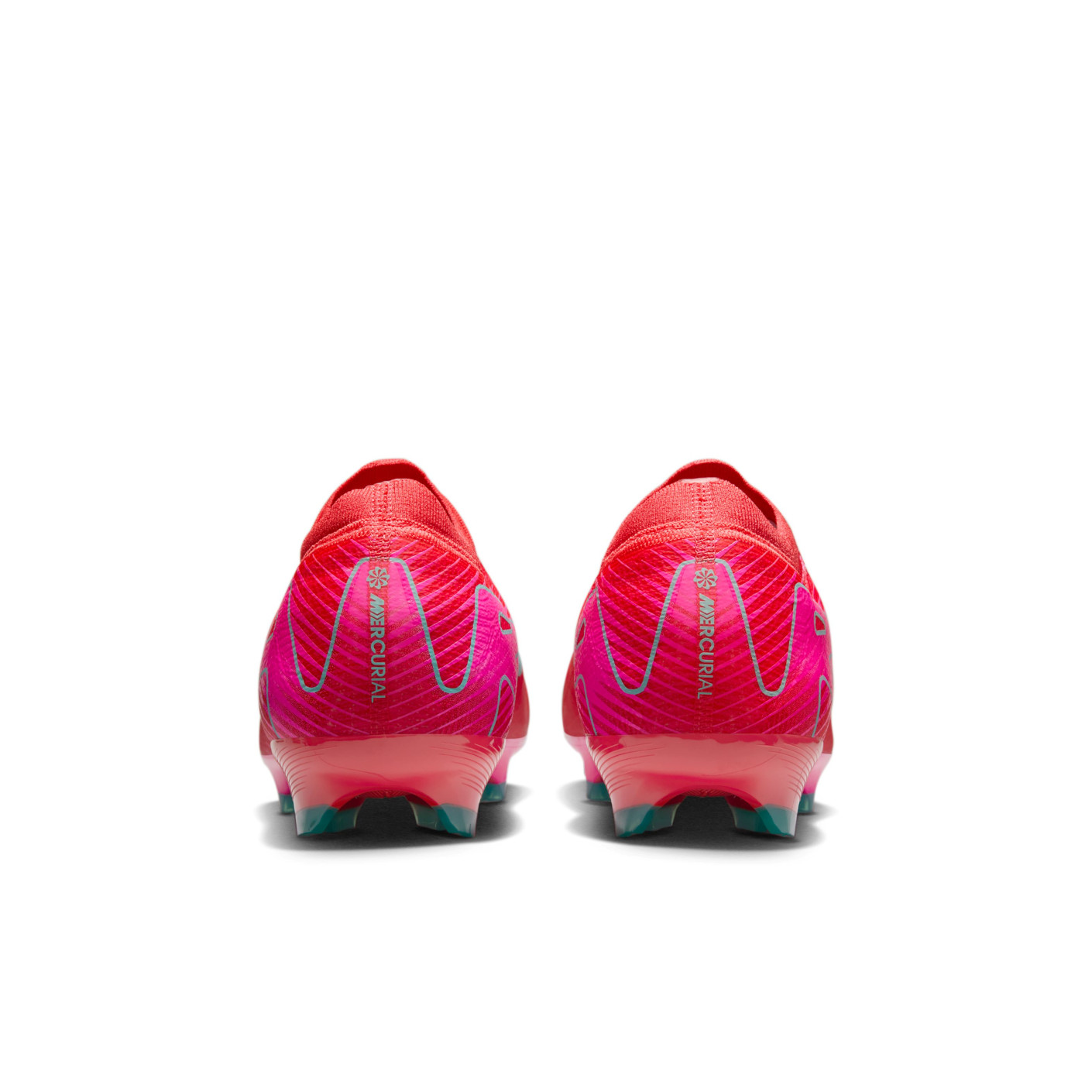 Nike Zoom Mercurial Vapor 16 Pro Gras Voetbalschoenen (FG) Rood Turquoise Roze