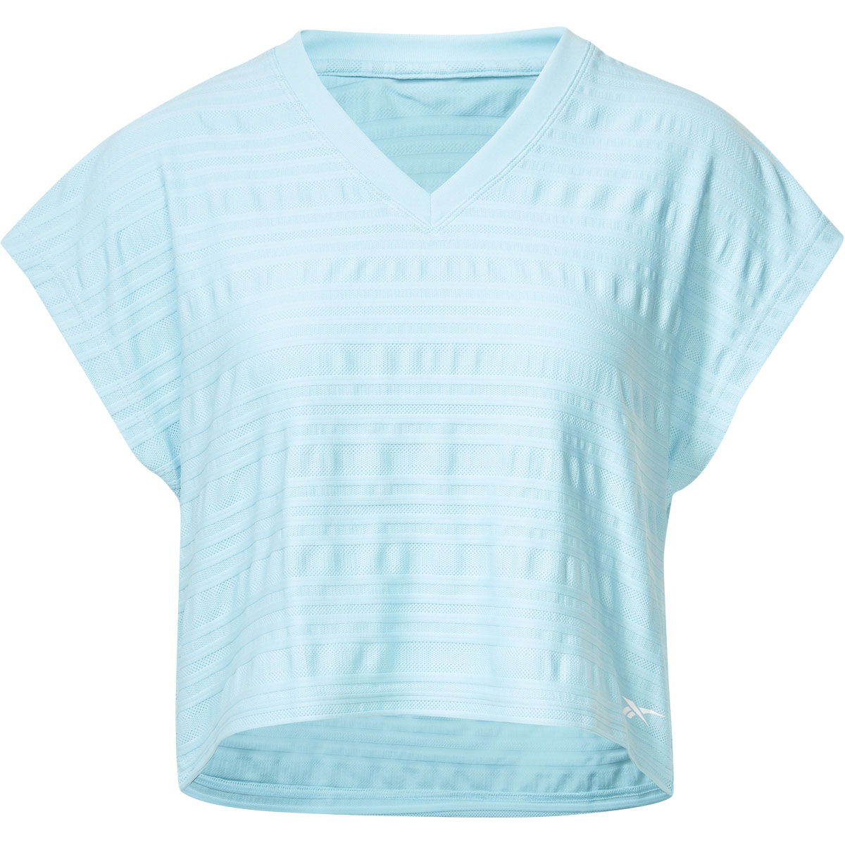 Reebok Perforated Crop Trænings T-shirt Dame