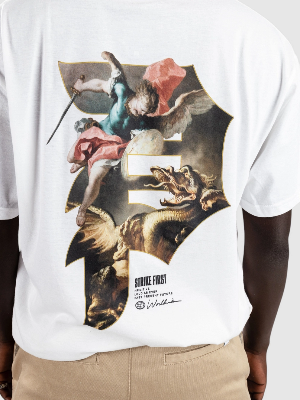 Primitive Courage T-Shirt white