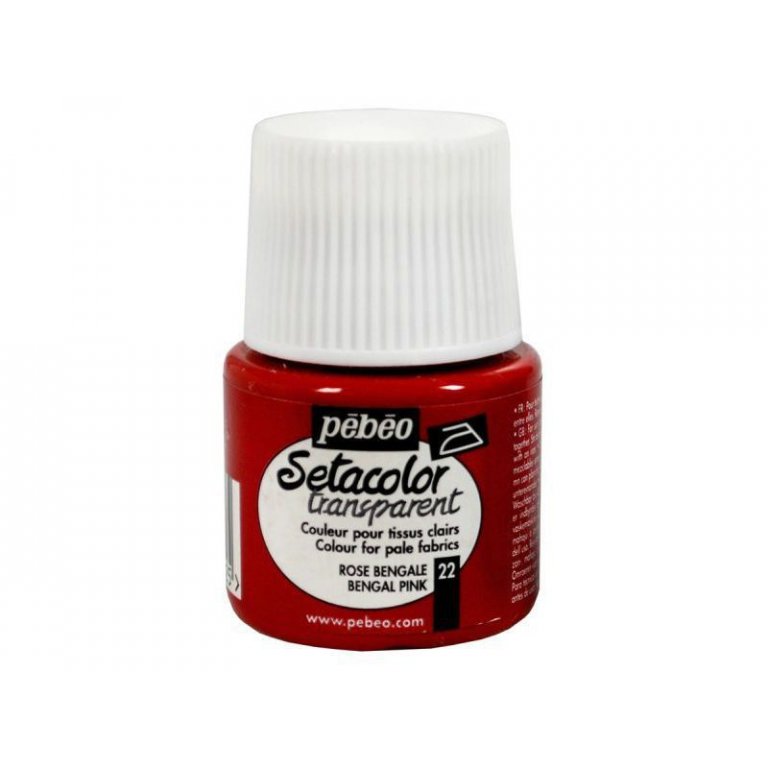 Pebeo Textilmalfarbe Setacolor, transparent