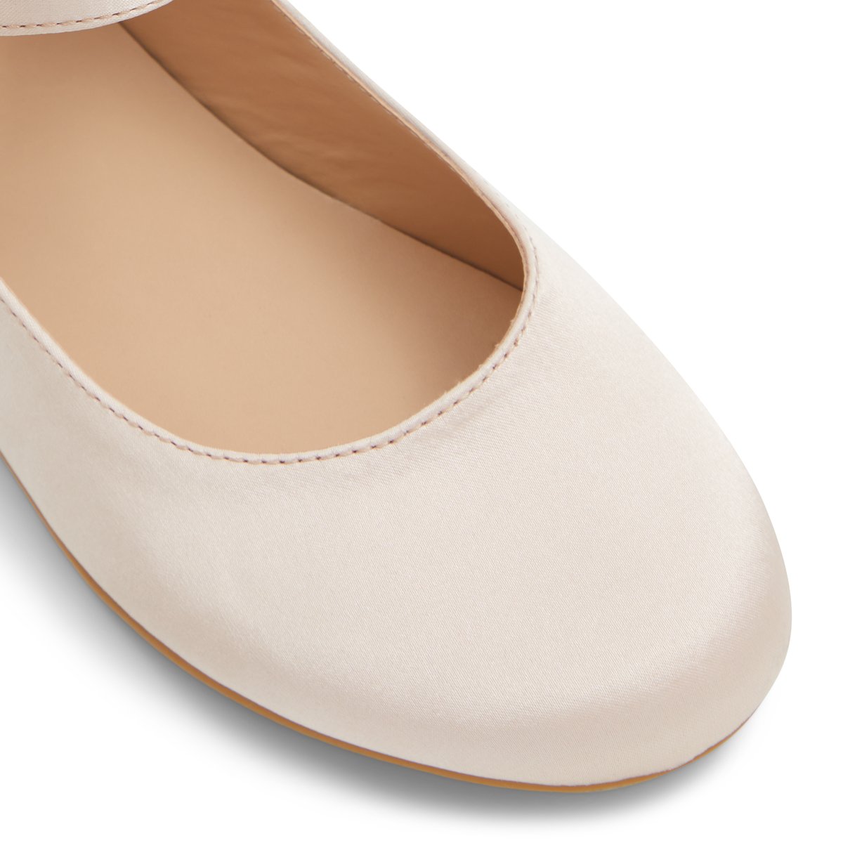 NO ANGEL-Charlotte-jg-Ballerine mary jane - Talon plat - Or Rose