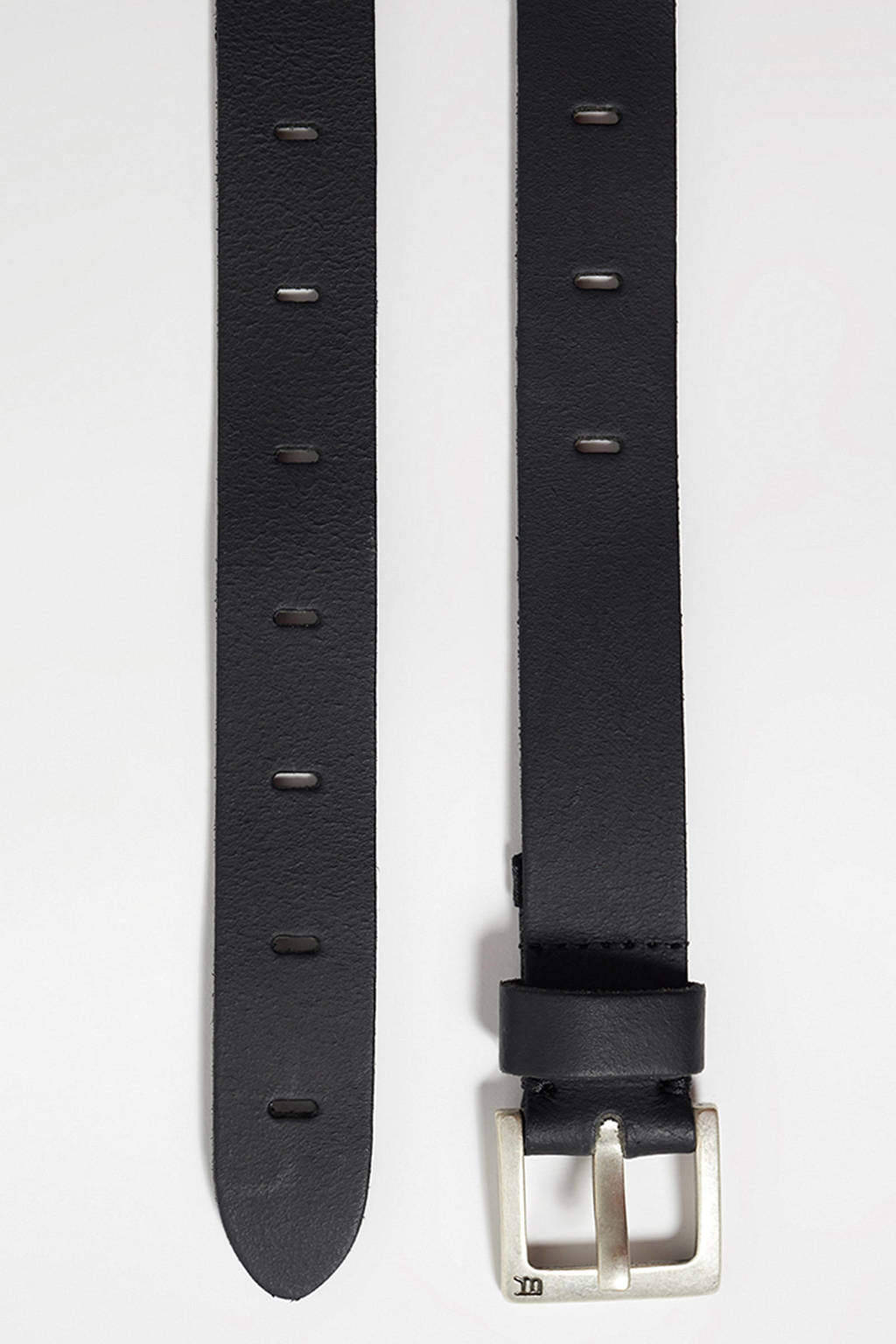 WE Fashion leren riem zwart