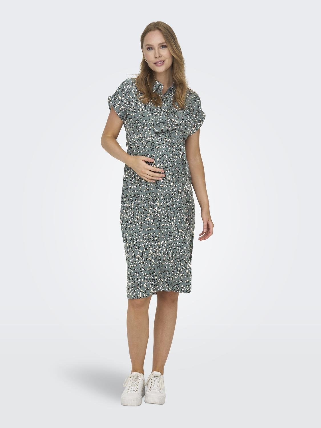OLMNEWHANNOVER Kurzes Kleid Balsam Green