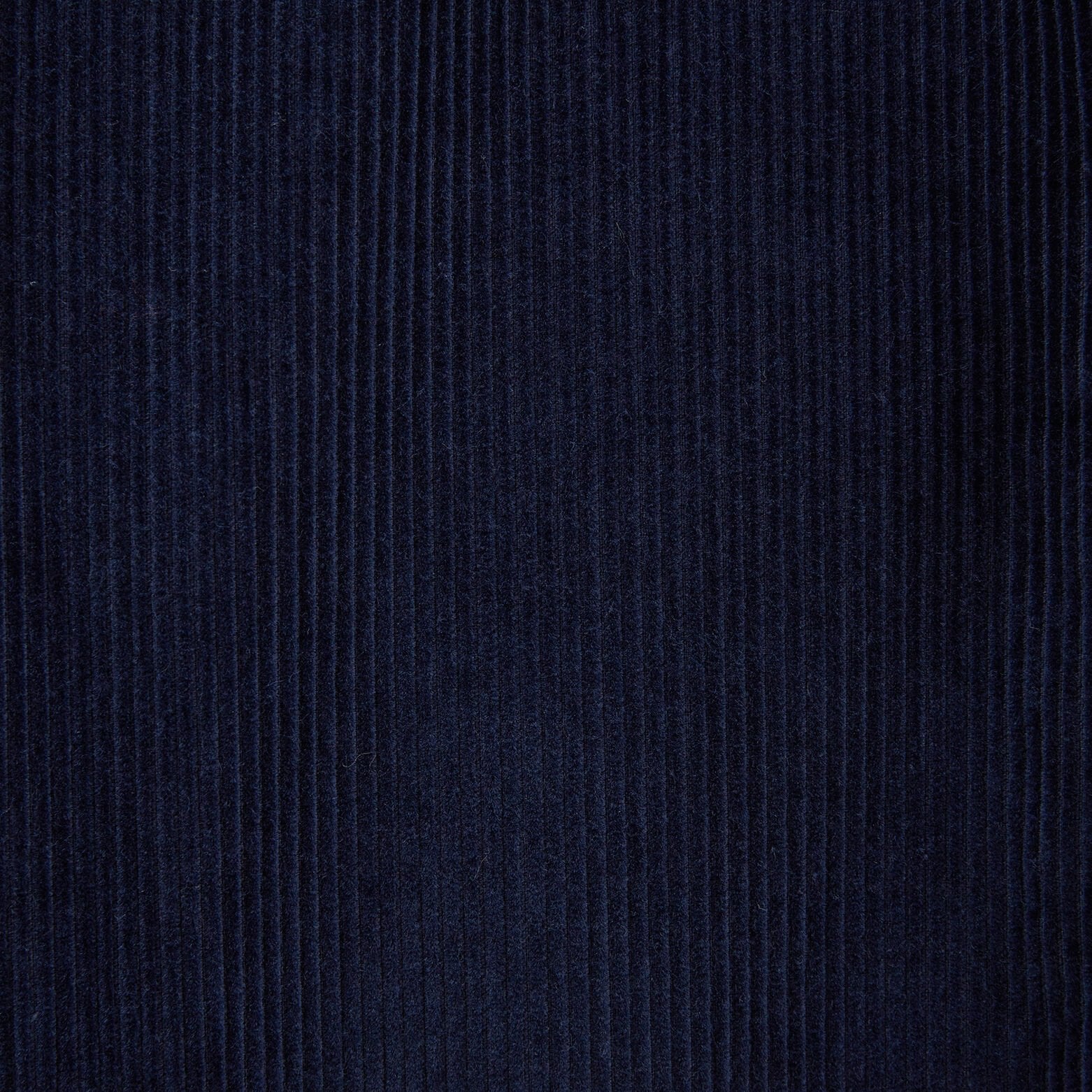 Pantalon cargo en velours coton recyclé Bleu foncé