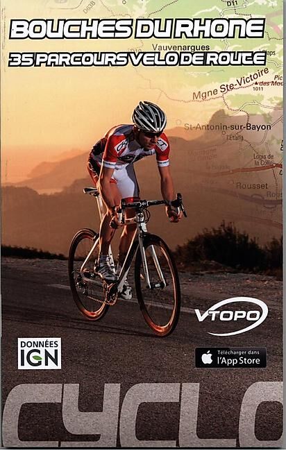 VTOPO - BOUCHES DU RHONE 35 PARCOURS VELOROUTE