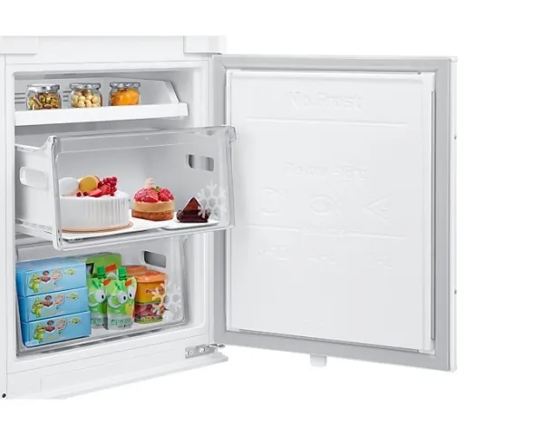 Samsung BRB30705DWW/EF, 298 L, SN-T, 6 kg/24t, D, Frisk zone, aflukke, Hvid