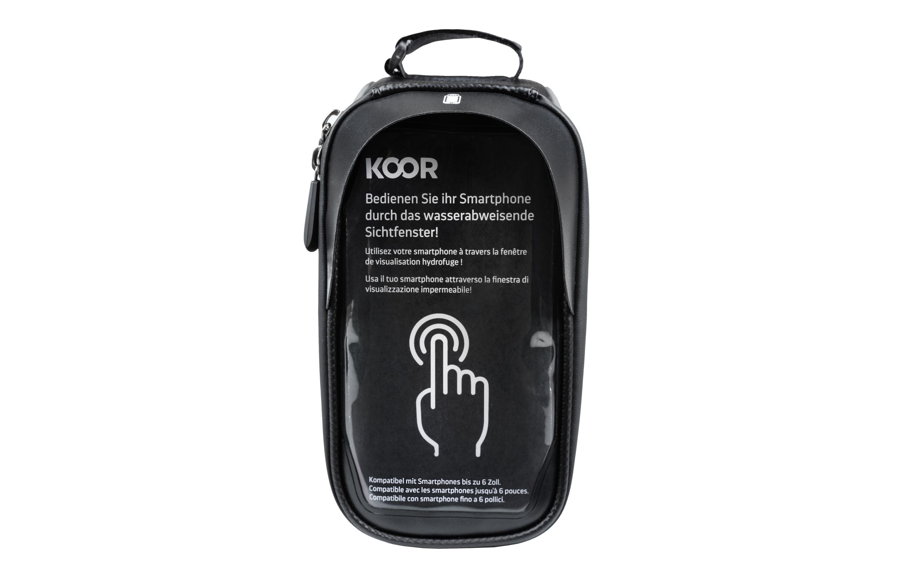 Velo Handytasche Verzasca 6.2Praktischer Velotasche für Ihr Smartphone