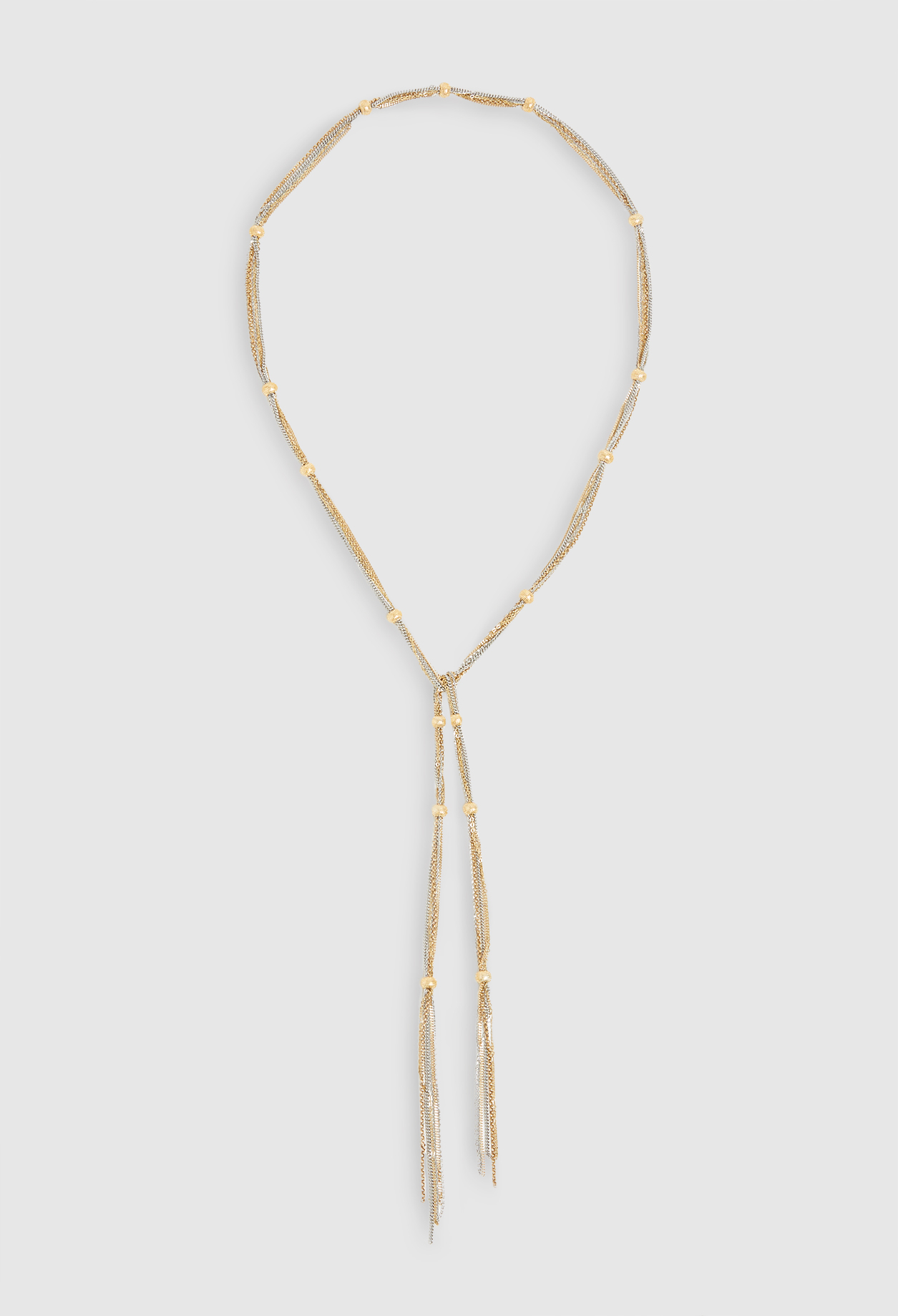 Collier dore laiton