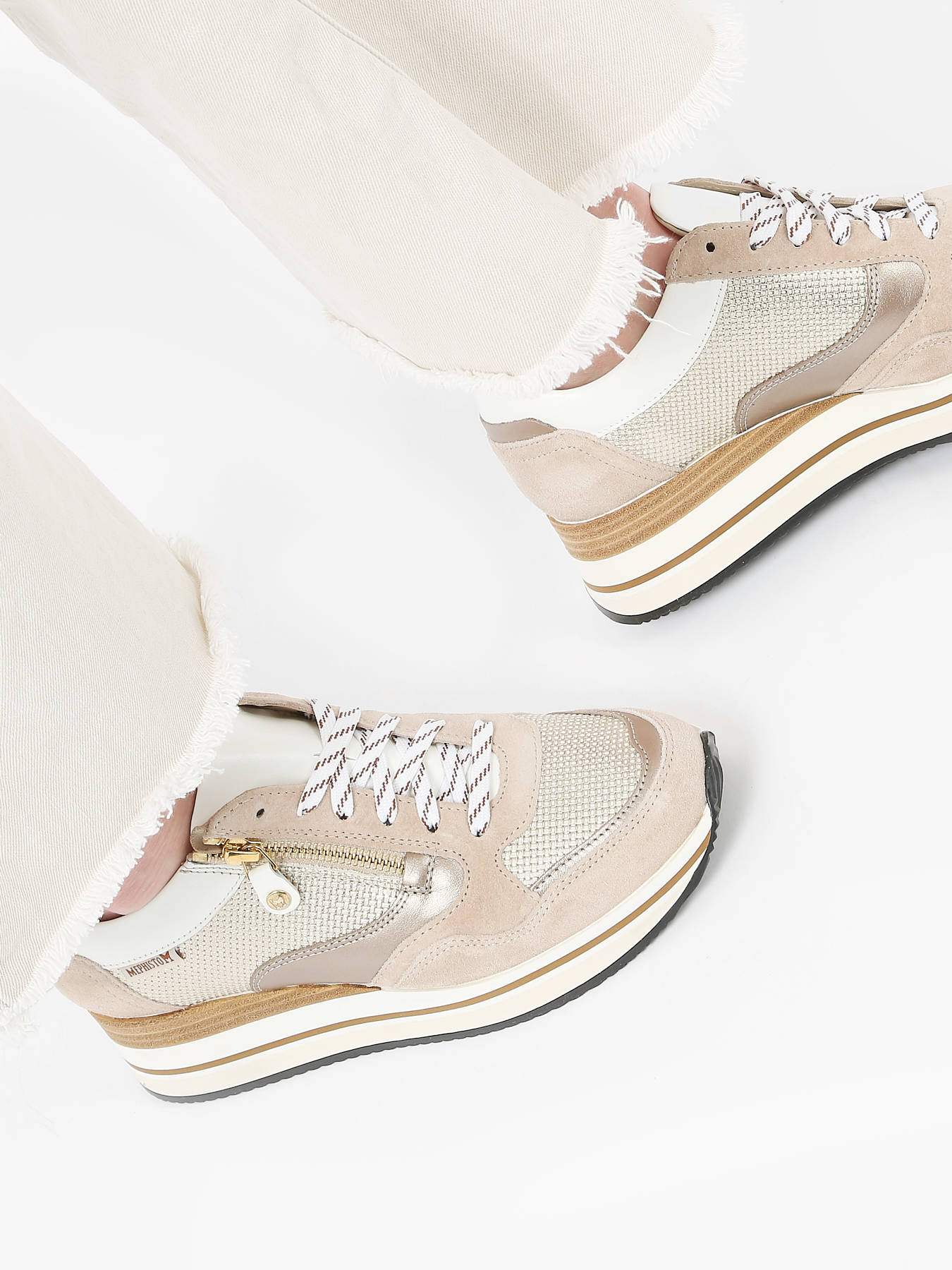 Sneakers Olimpia en cuir MEPHISTO