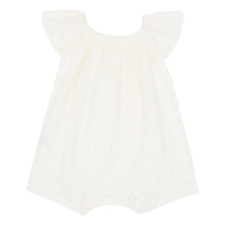 Zhoe & Tobiah Combishort Ajourée | Blanc