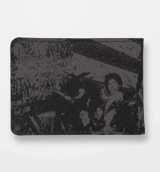 Volcom Post Bifold Black