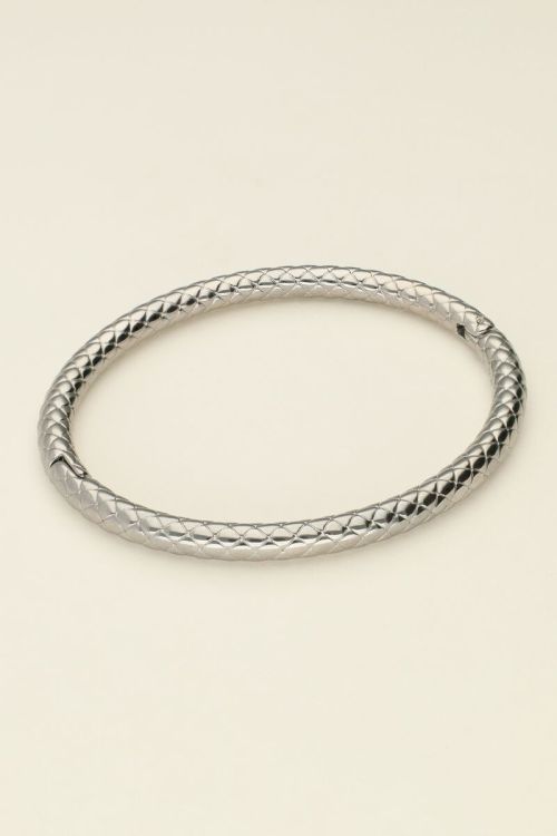 Bangle met geruit patroon