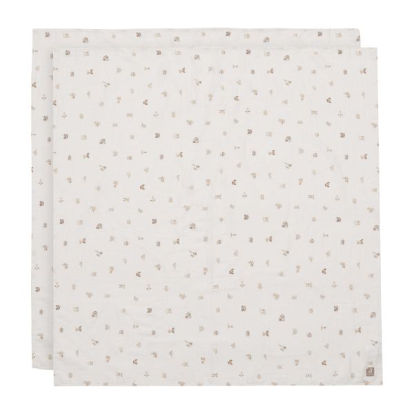 Jollein Hydrofiele Doek - Large - 115x115 cm - 2 Stuks