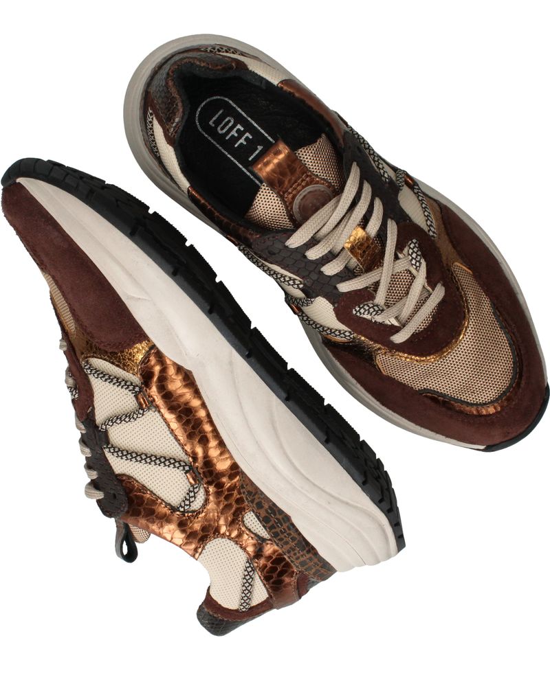 LOFF 1881 Sneakers Bruin Dames