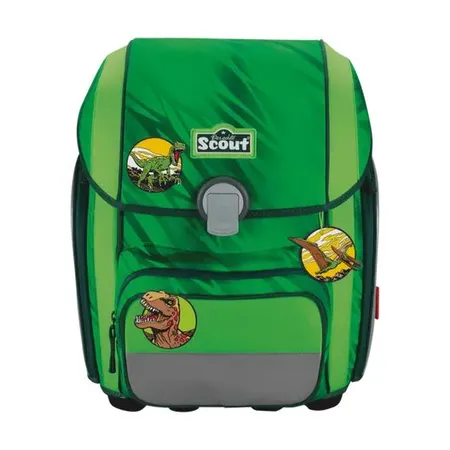 Scout Schulranzen-Set Genius DIN Dino Rex