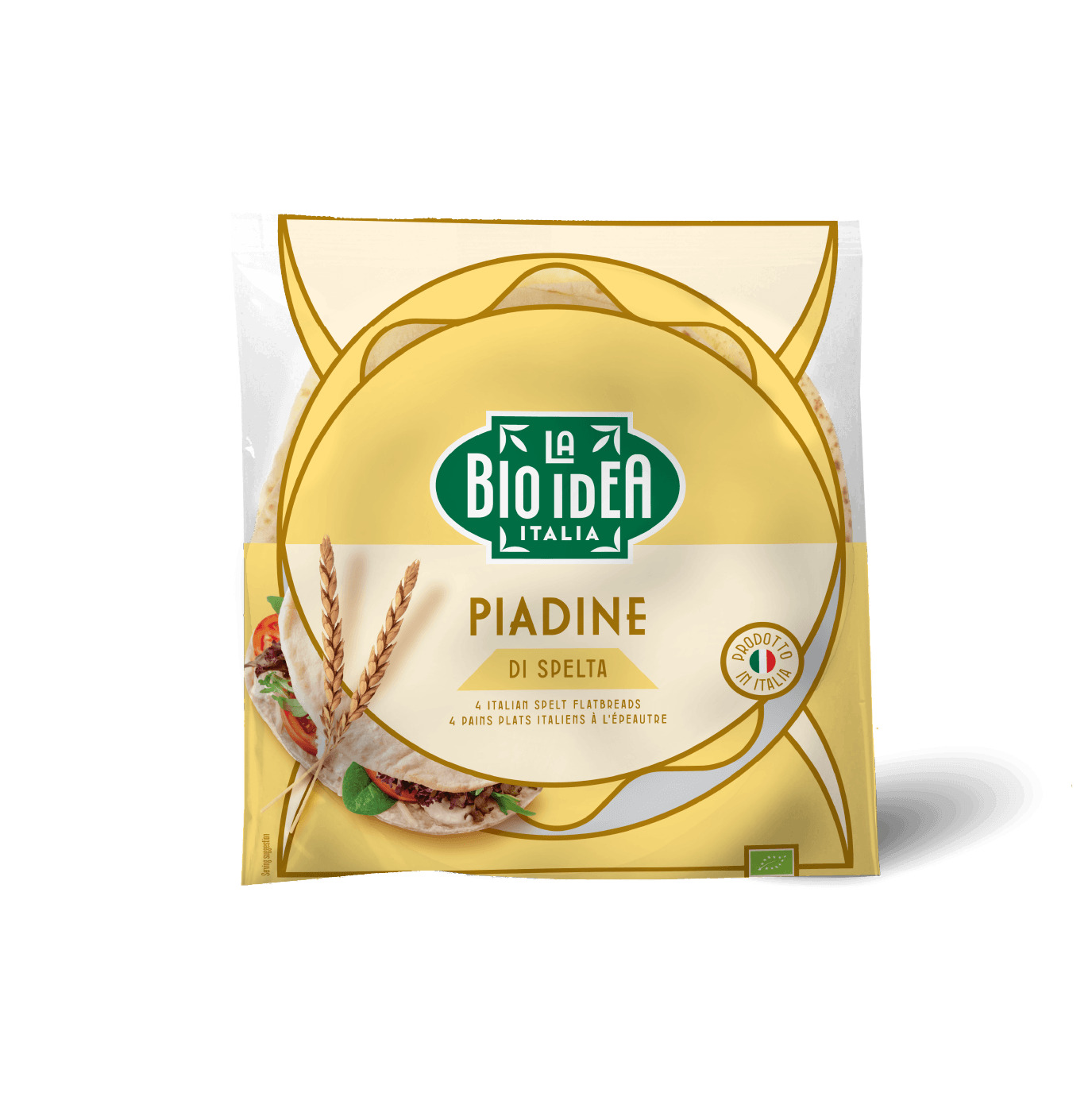 La Bio Idea Spelt Piadine Wrap Bio (4 stuks)