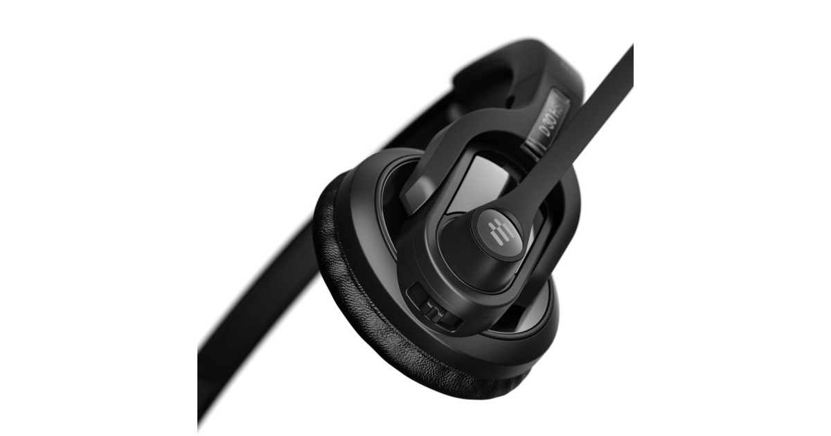 EPOSIMPACT D 30 USB ML on-ear headset  (Zwart)