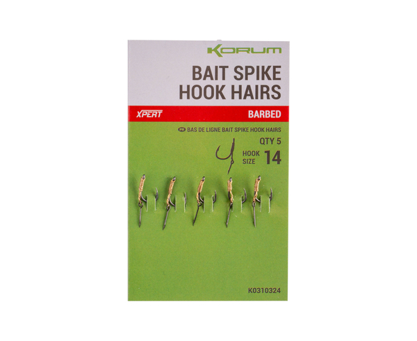 Korum Bait Spike Hook Hairs (5 Pièces)